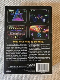 Tempest 2000 (Atari Jaguar, 1994) Cart + Registration Card In Original Box