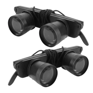  2 Pcs Opera Glasses for Theater Binocular Magnifying Bird Watching Goggles
