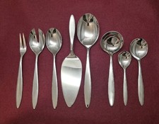 Wmf Porto Cromargan Vorleger 8 teiliges Servierbesteck u.a Salatbesteck