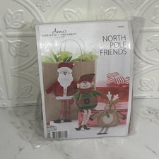 Annies Christmas Ornament Kit Club North Pole Friends Craft Kit NEW