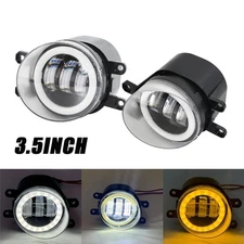 2x 3.5inch LED Fog lamps DRL Turn Signal Light For Nissan Altima Coupe 2008-2013