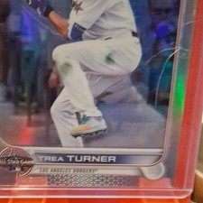 Topps Chrome Update Series Trea Turner Dodgers All-Star Game Card Lot 2 2022 MLB