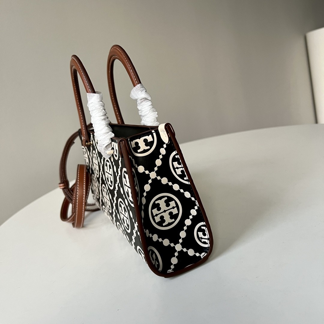 Tory Burch T Monogram Small Rectangular Tote Bag … - image 4