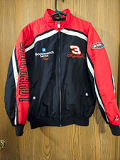 Vtg Dale Earnhardt Sr 3 "Man in Black" GM Goodwrench Racing Jacket M Chase Auth