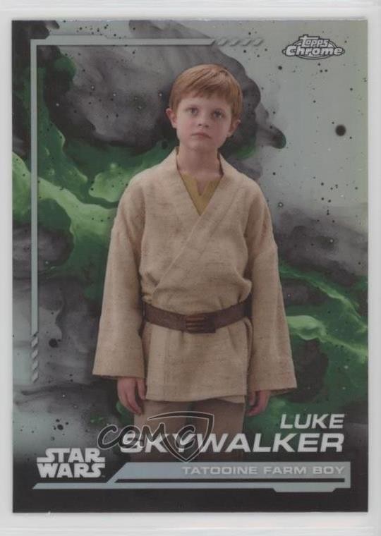 2024 Topps Chrome Star Wars Rainbow Refractor Luke Skywalker #70 02l5