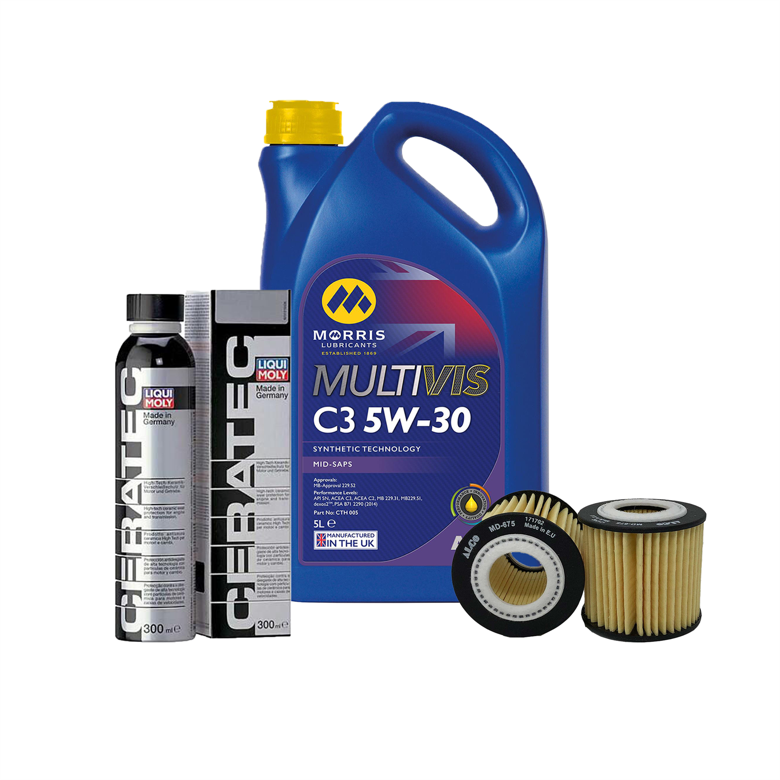 Service Kit for Toyota Avensis, Auris, Prius, RAV4 & Corolla Petrol/Hybrid