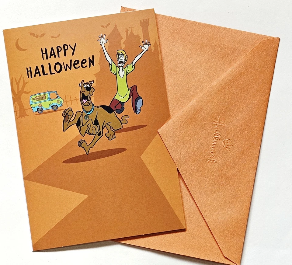 Поздравительная открытка Happy Halloween / Scooby-Doo / (+ конверт 7x5») - Изображение 4 из 4
