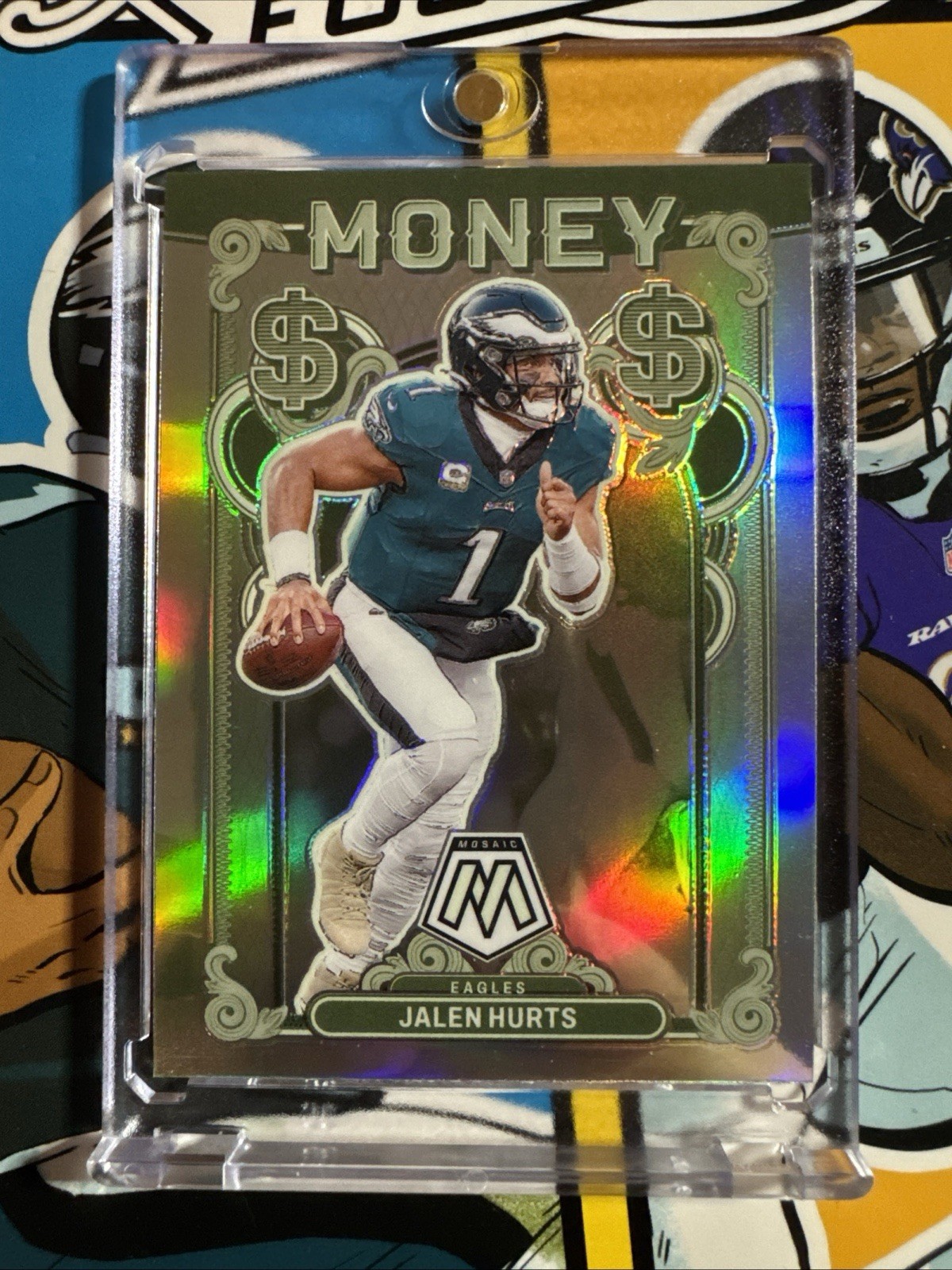 2024 Panini Mosaic - Money Jalen Hurts #20 Case Hit SSP