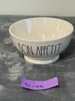 Rae Dunn  Bon Appetite'' Noodles Cereal / Rice Bowl  HTF