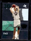 2003 Fleer E-X Basketball Pau Gasol #19