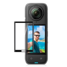 For Insta360 X4 PULUZ 9H 2.5D Curved HD Screen Tempered Glass Film Transparent