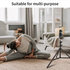 Universal Floor Stand Tripod Holder Mount For iPhone iPad Phone Tablet 5.5"~11"