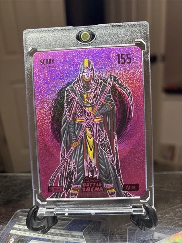 2026 Bo Jackson battle arena Terry Mclaurin “Scary” Battlefoil Pink Hex SSP Rare