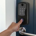 Türschloss Fingerabdruck mit Kamera Schloss Smart Lock Fernentriegelung Neu