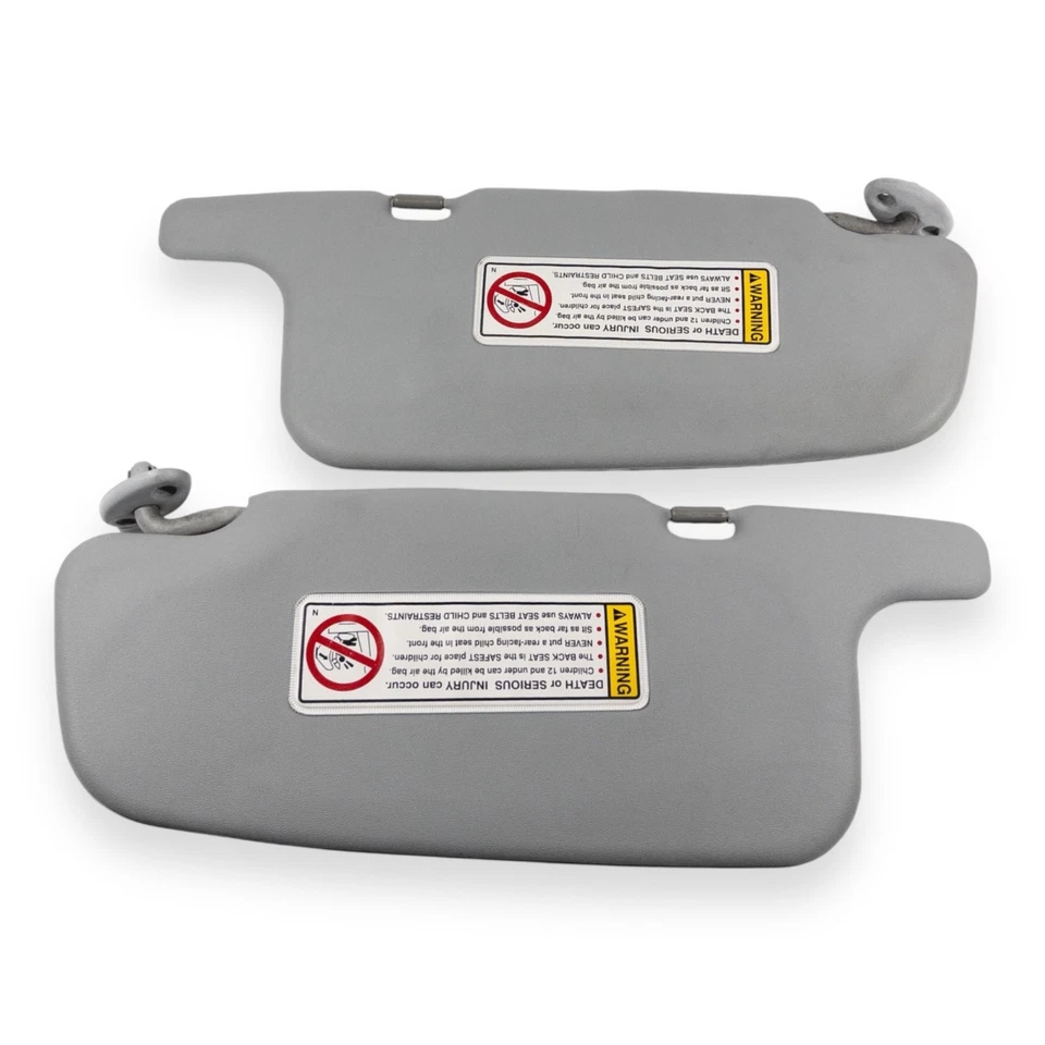 1995 - 2001 雪佛兰 Geo 地铁司机和乘客侧遮阳板一对灰色 — 第 4/4 张图片