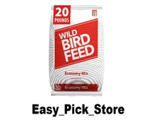 Economy Mix Wild Bird Feed, Value Bird Seed Blend, Dry, 20 lb. Bag