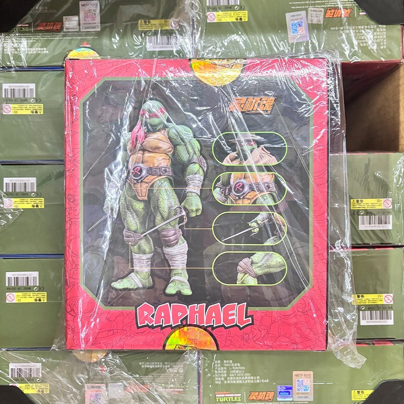 LING JIHUN Teenage Mutant Ninja Turtles Leonardo Raphael Action