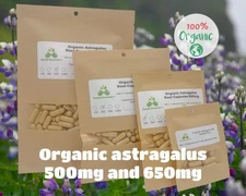 Organic Astragalus Root Extract Complex (milk vetch) 50% polysaccharides 500mg