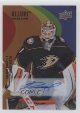 2022-23 Upper Deck Allure Color Flow Full Rainbow Lukas Dostal #SF-35 Auto 1k5