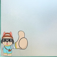 Coavas Window Privacy Film Frosted Glass Static Cling 45.2 x 314.9 Inch, Pure 