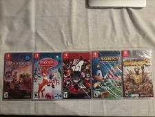 Nintendo Switch NEW  Games lot – Sonic, Persona 5 Tactica, Borderlands sealed