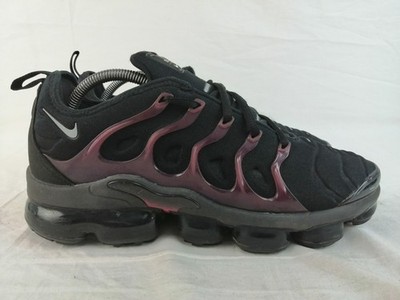 Nike Air VaporMax Plus Black Noble Red Trainers Mens UK size