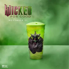 Wicked for Good Elphaba Cup  Regal Exclusive – SEALED IN ORIGINAL PACKAGING