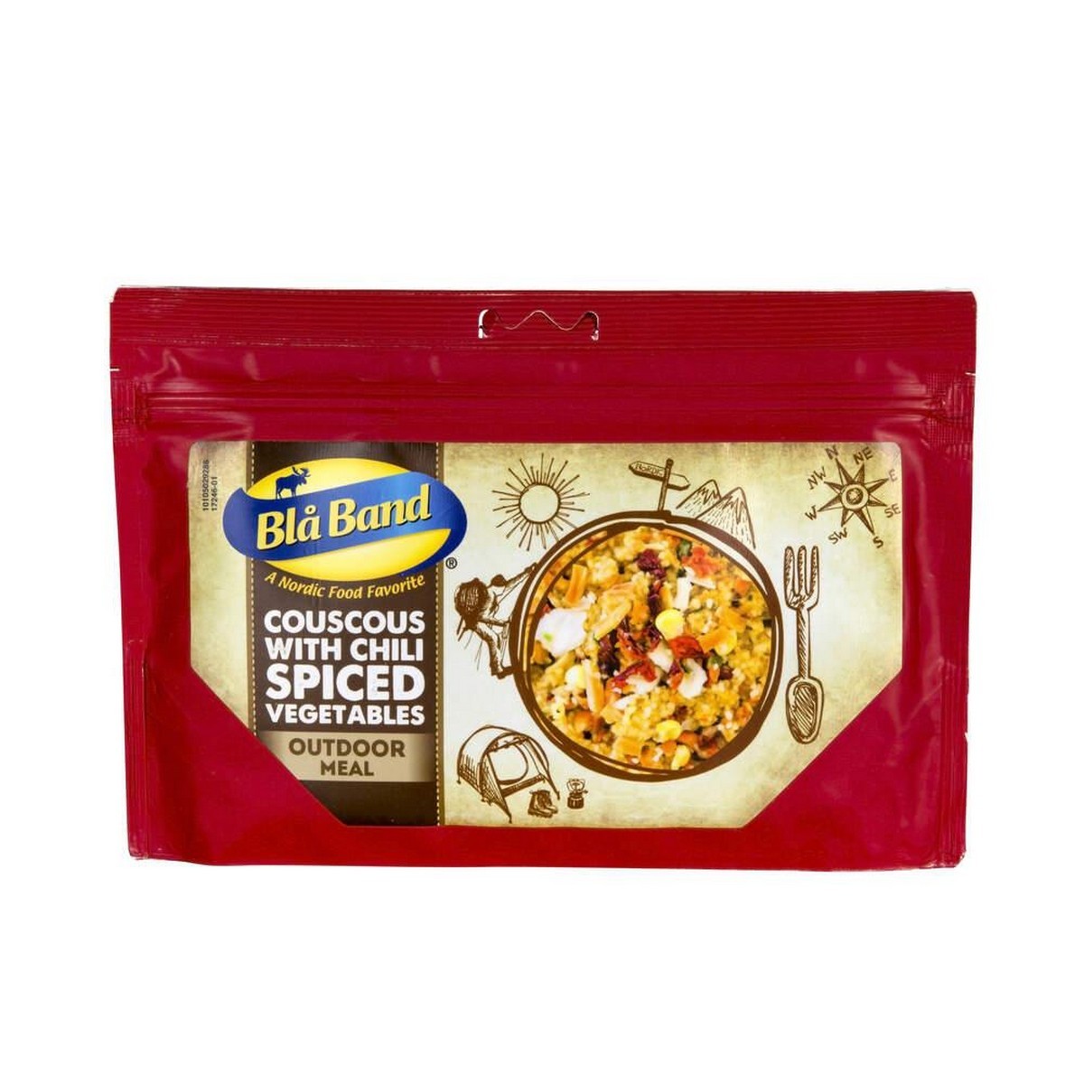 Bla Band Couscous with Chili Spiced Vegetables - Camping Freeze-Dried Meal.