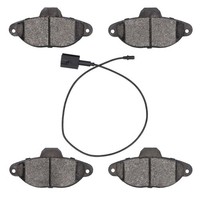 MS 13046039512N-SET-MS BremsbeläGe, BremsklöTze Vorderachse FüR Fiat Punto (176_
