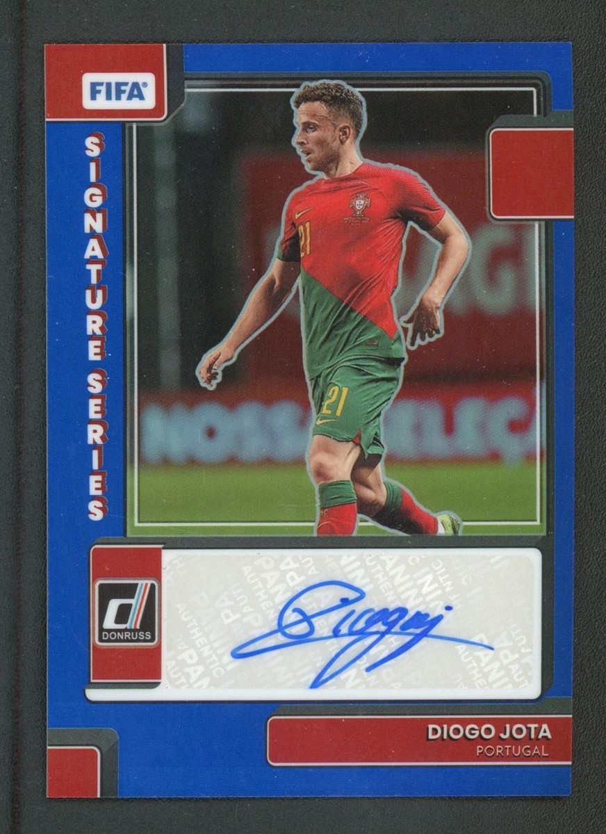2022-23 Panini Donruss - Signature Series Diogo Jota #SS-DJO