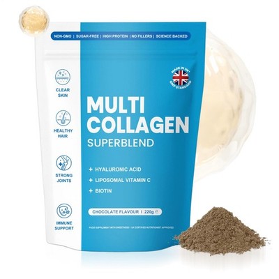 Elavate CHOCOLATE 220g Multi Collagen Superblend Elevate NEW 2026