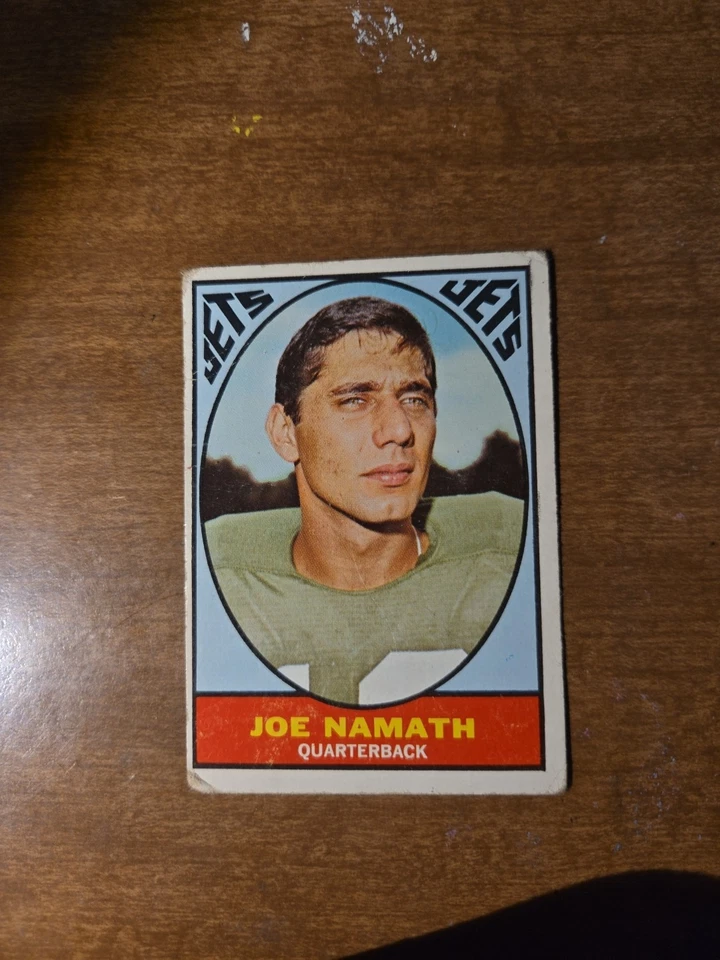 1967 Topps - ¡Hofer Joe Namath!!!#98 Foto 2 de 4