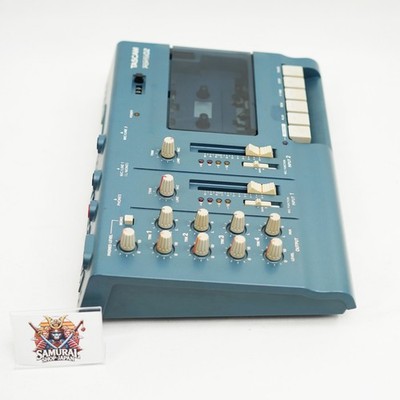 TASCAM Porta 02 Blue Cassette 4Track Multitrack Recorder
