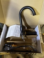 Phiestina Oil Rubbed Bronze Widespread Bathroom Faucet 2 Handle Open Box