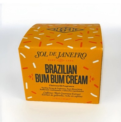 Sol de Janeiro Brazilian Bum Bum Cream 1.7 oz/50mL NEW SEALED 1.7oz SZ AUTHENTIC