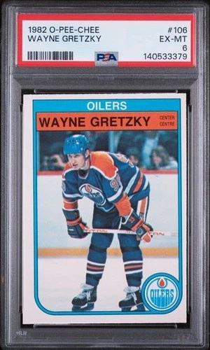 1982-83 O-Pee-Chee #106 Wayne Gretzky PSA 6 EXMT