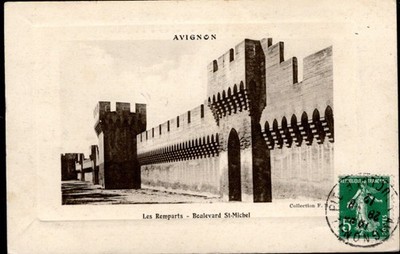 D03123 - postcard84 - Avignon les ramparts boulevard saint michel