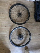 Zipp 303s Carbon Tubeless Disc Brake Wheelset Shimano Cassette & Discs excellent