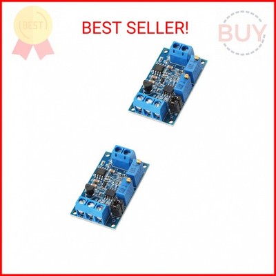 Ximimark 2Pcs Current to Voltage Converter Module 0/4-20mA to 0-3.3V 0-5V 0-10V