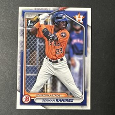 2024 Bowman Prospects #BP-93 German Ramirez - Houston Astros