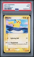 Pikachu 12/17 Pop Series 5 Pokemon PSA 9