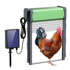 Automatic Chicken Coop Door Solar: Automatic Chicken Door - Solar Powered Chi...