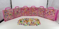Shopkins Figures Mixed Lot 400 Pieces with Display Cases