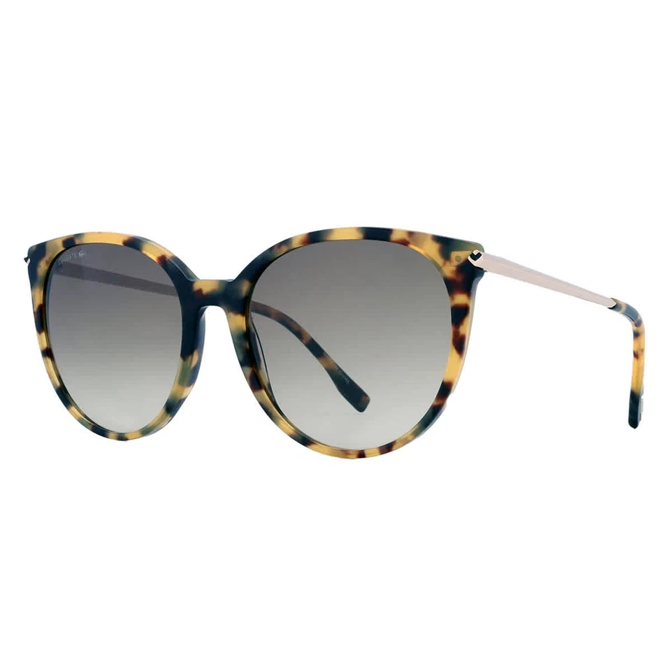 Óculos de sol feminino Lacoste cinza gradiente olho de gato L928S 214 56 L928S 214 56 - Imagem 3 de 4