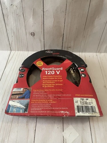 RAYCHEM FG1-6P FROSTGUARD ELECTRIC HEATING CABLE 6 FT.