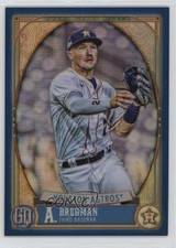 2021 Topps Gypsy Queen Box Topper Chrome Indigo Refractor /150 Alex Bregman 1fa0
