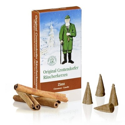 Original Crottendorfer - Räucherkerzen Räucherkegel Gr. M - Zimt