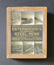 Vintage Esterbrook Fountain Pen Nib Case Sales Display W/Nibs