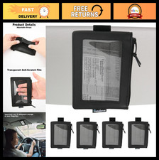 5 Pack Visor Document Holder for Registration...