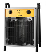 Industrial Electric Fan Space Heater 15KW 32Amp 3-Phase